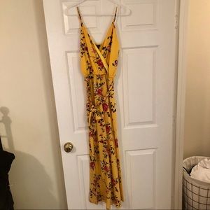 Rue 21 flowered jumpsuit